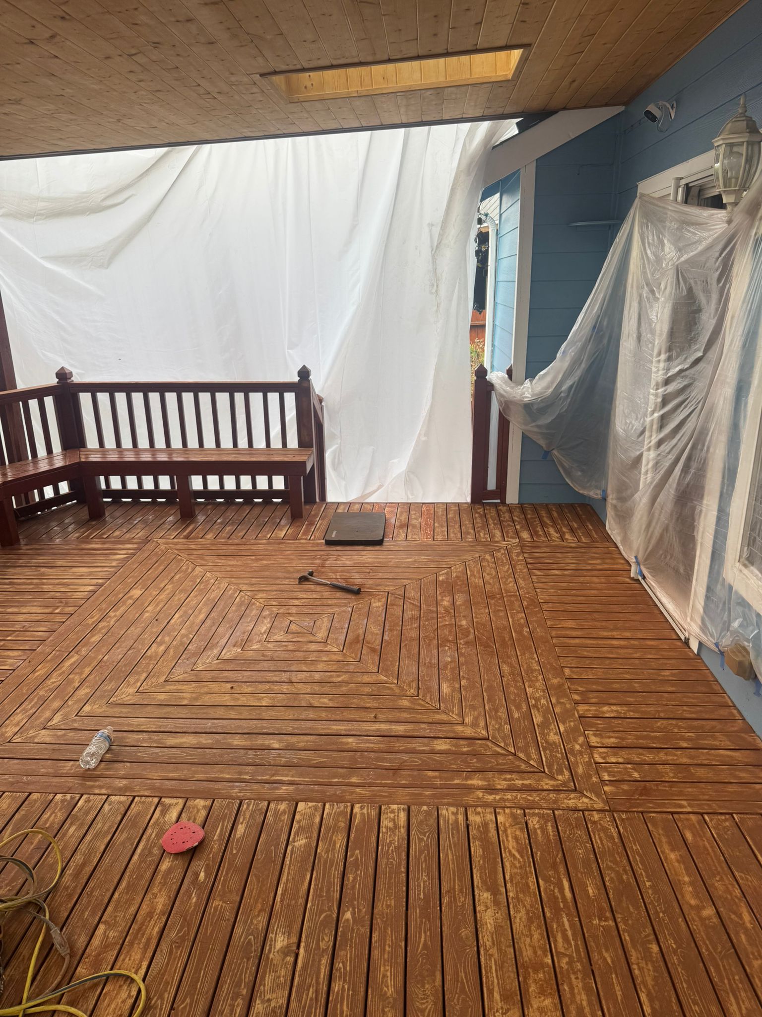 Interior living room repaint in Renton, Washington by Torres Remodel