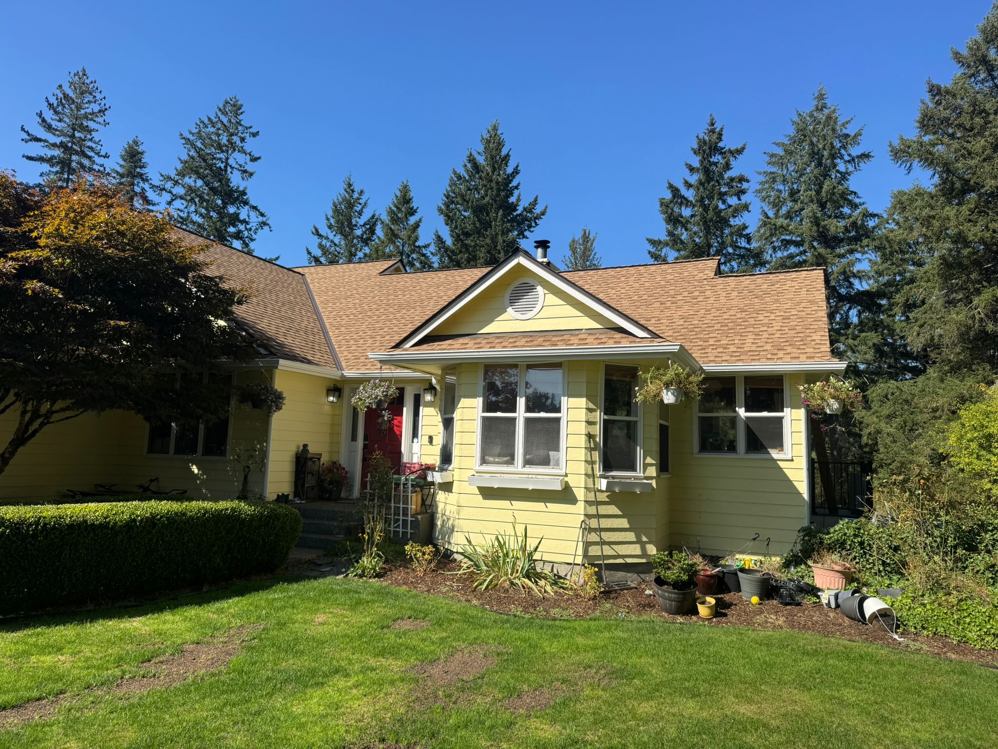 Interior living room repaint in Renton, Washington by Torres Remodel